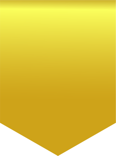 Gold Vertical Ribbon Banner
